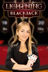 Blackjack Lightning avec éclairs et gains rapides