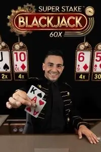 Blackjack Super Stake avec mises super augmentées